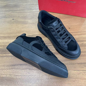 clear stock salvatore ferragamo gancini sneaker shoes size:42